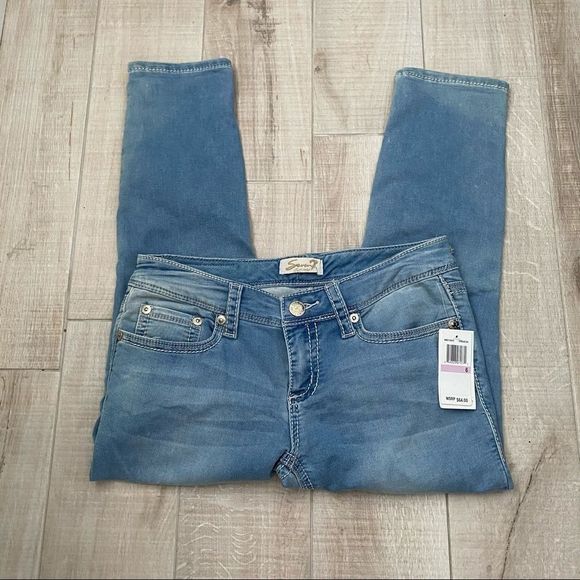 SEVEN7 Sz 6 Denim Jeans Ankle Straight - Picture 1 of 11